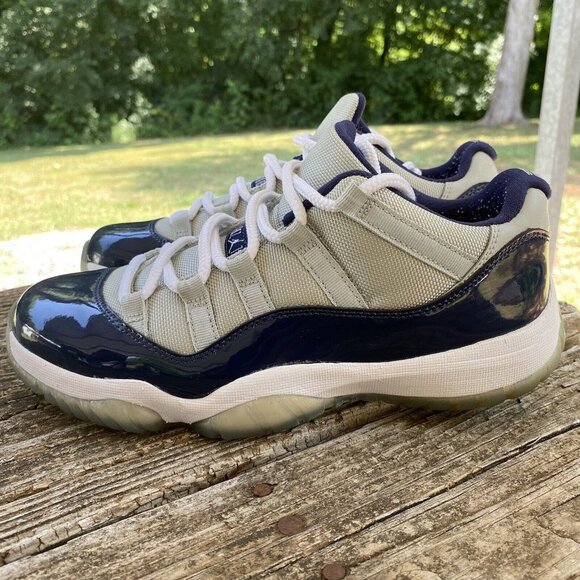 Nike Air‎ Jordan Retro 11 Low Georgetown 528895-007 Blue Grey Mens Size 8 “2015” main image 11